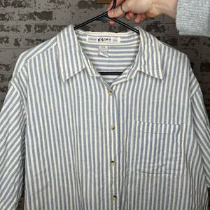 Kimkomō | vintage Hawaiian button down striped shirt